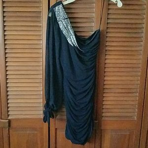 Never worn one shoulder dress